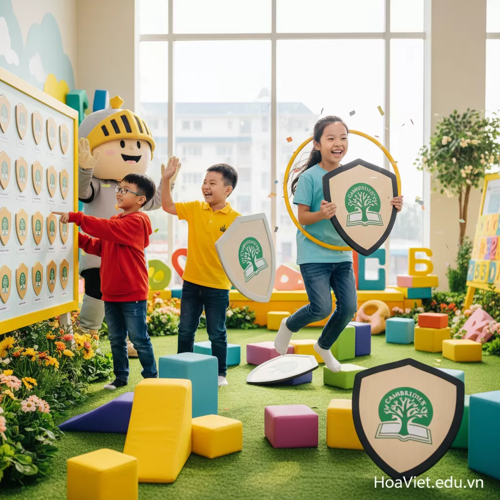 Cách giúp con đạt 15 “khiên” Cambridge tuyệt đối mà không cần áp lực học vẹt.