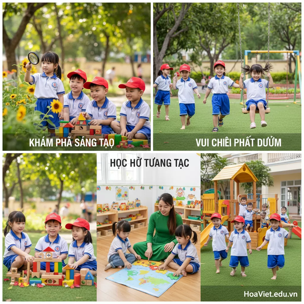 Phương pháp “Learn Through Play” tại Hoa Việt: Khi chơi là cách học hiệu quả nhất của trẻ.