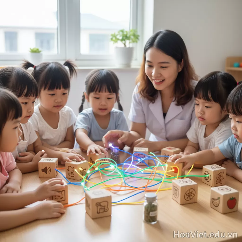 Khoa học thần kinh nói gì về việc kích thích đa giác quan trong dạy ngoại ngữ mầm non?