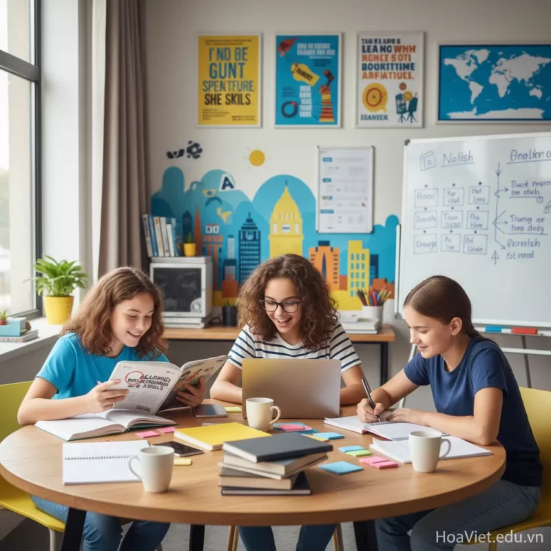 Nhóm Tiếng Thiếu - Học nhóm năng động