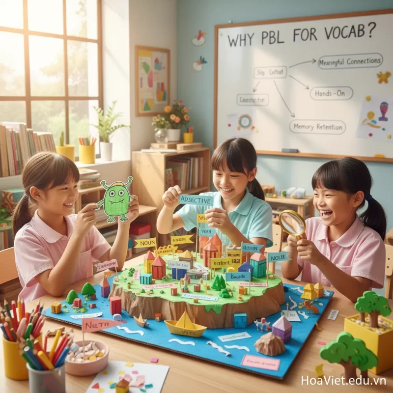 Tại học tiếng - Sáng tạo cùng từ vựng